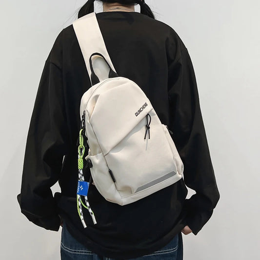 Premio Qunchens Crossbody Bag — Soft Nylon Travel Companion | Everyday Premium Basics
