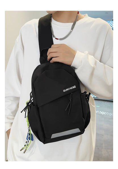 Premio Qunchens Crossbody Bag — Soft Nylon Travel Companion | Everyday Premium Basics